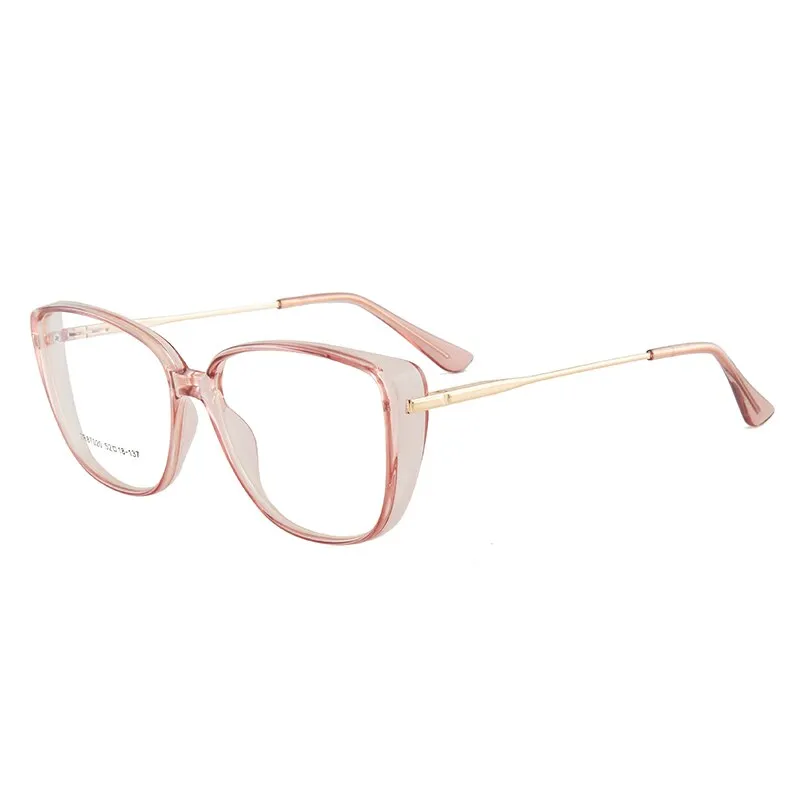 Hotony Women's Full Rim TR 90 Resin Cat Eye Frame Eyeglasses 7020