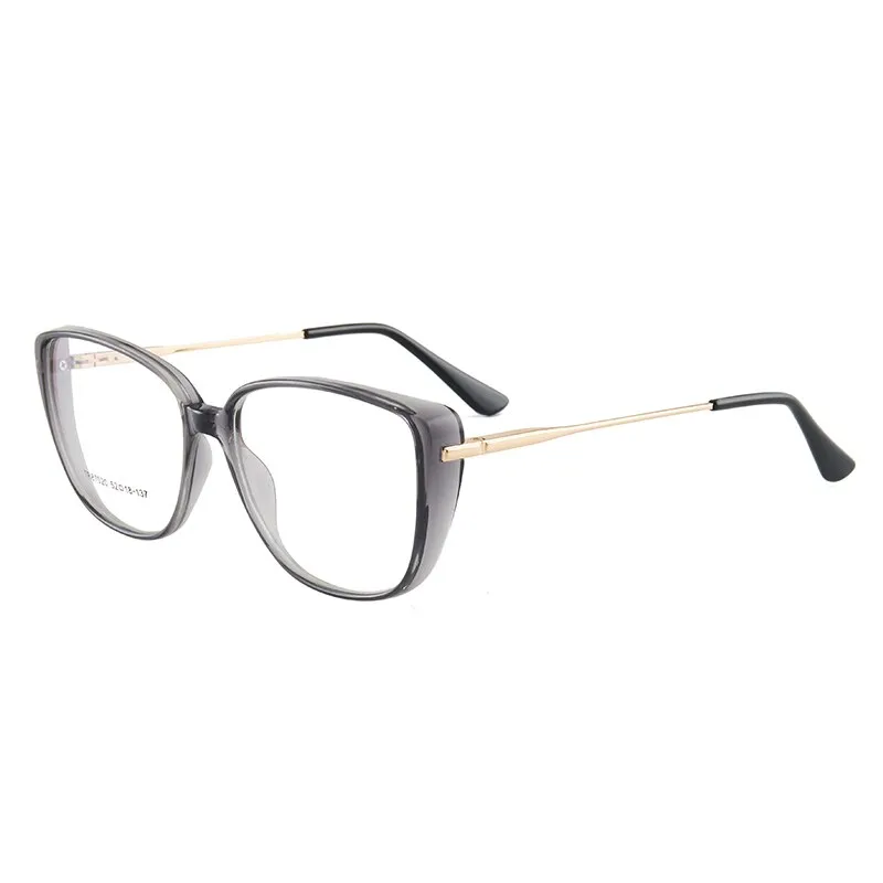 Hotony Women's Full Rim TR 90 Resin Cat Eye Frame Eyeglasses 7020