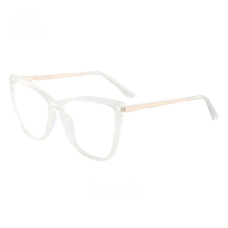 Hotony Women's Full Rim TR 90 Resin Cat Eye Frame Eyeglasses 7021
