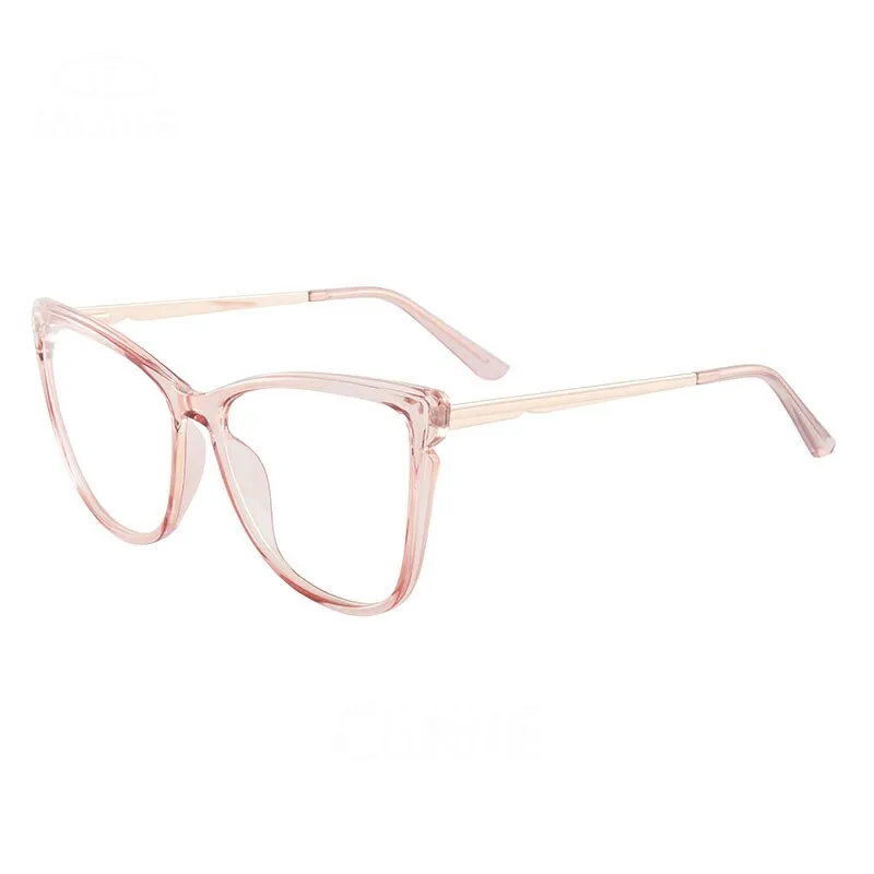 Hotony Women's Full Rim TR 90 Resin Cat Eye Frame Eyeglasses 7021