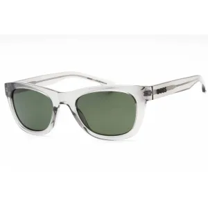 Hugo Boss Men's Sunglasses - Grey Plastic Cat Eye Full Rim Frame | BOSS 1649/S 0KB7 QT