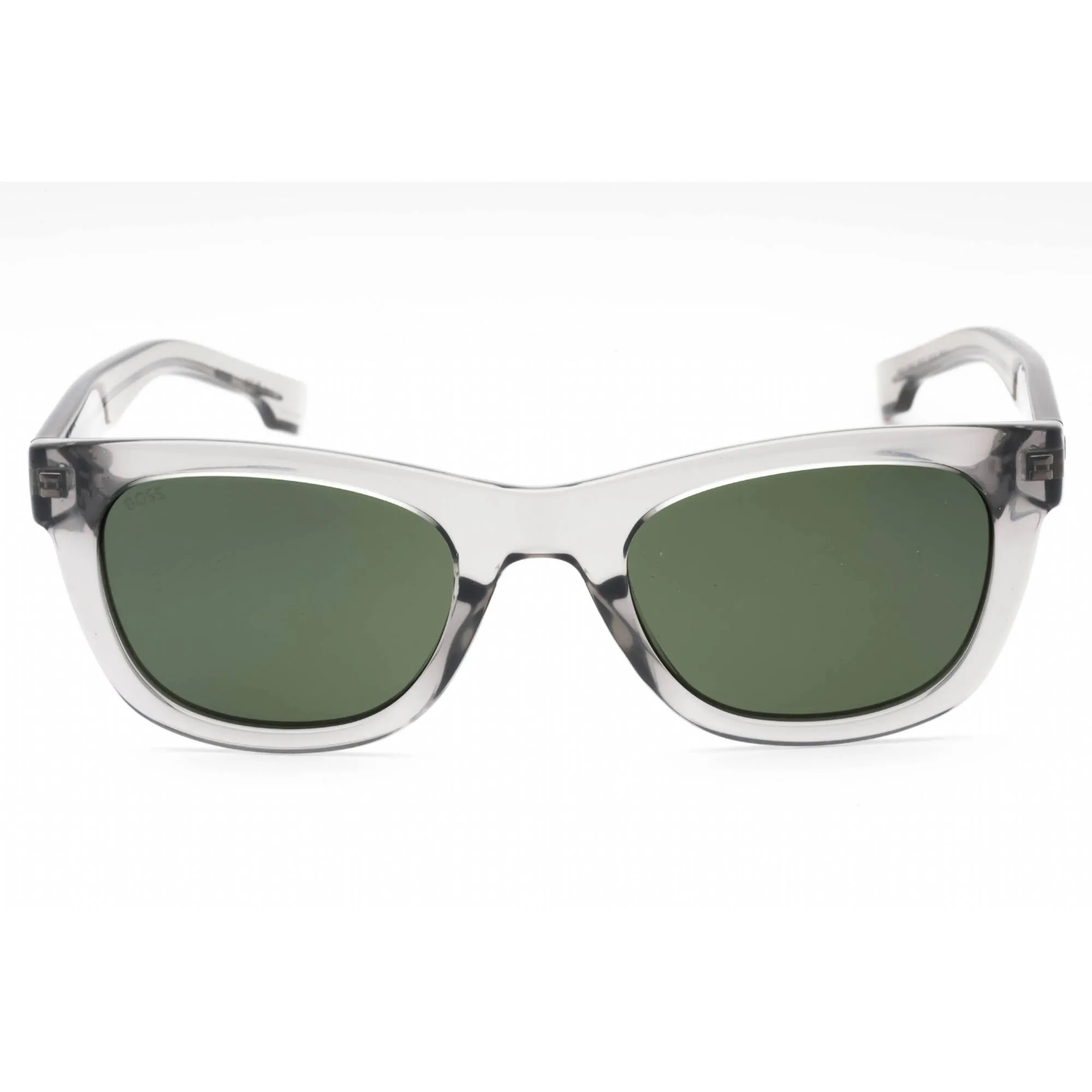 Hugo Boss Men's Sunglasses - Grey Plastic Cat Eye Full Rim Frame | BOSS 1649/S 0KB7 QT