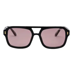 I-Sea Royal Polarised Sunglasses - Black/Peach
