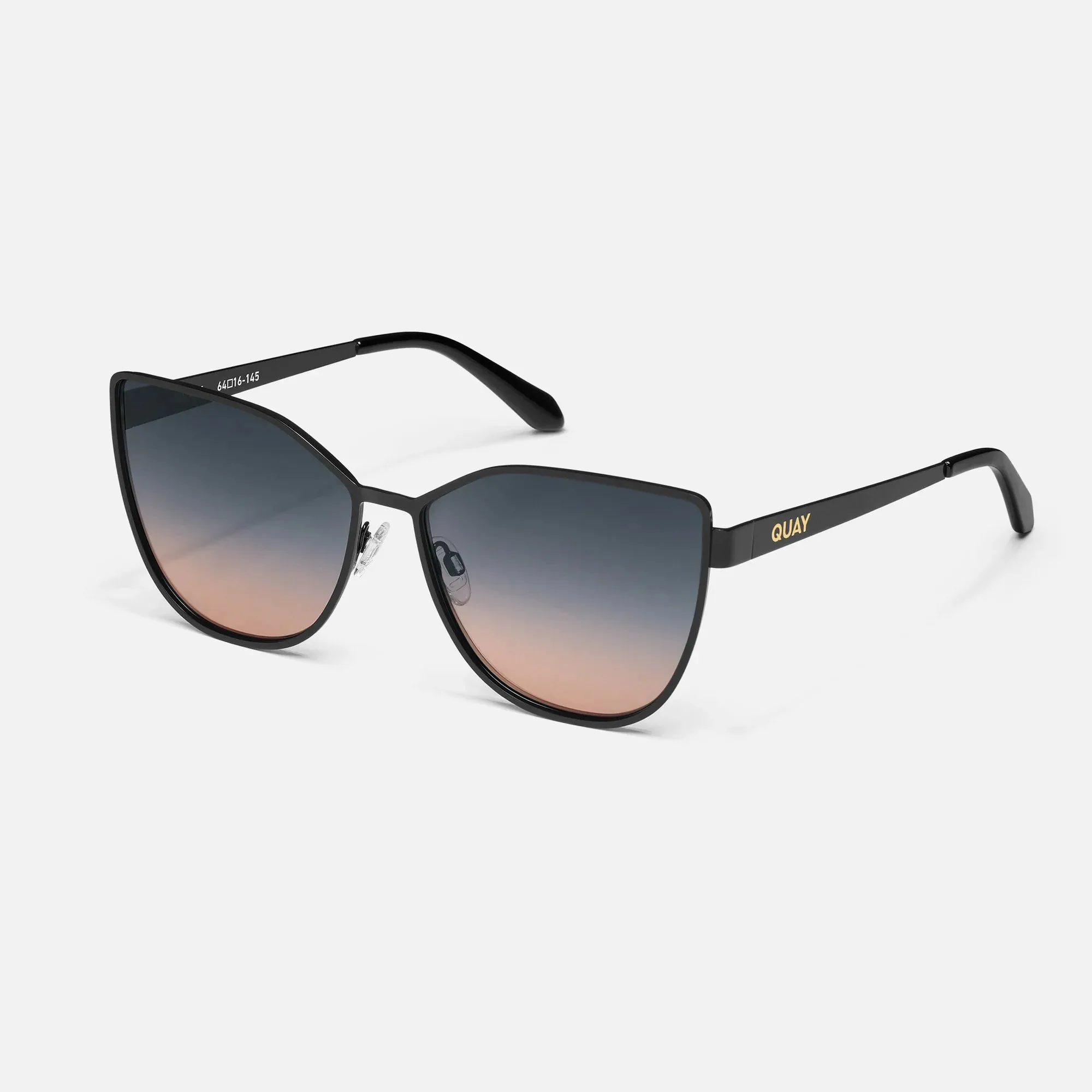 In Pursuit -Black Frame / Smoke To Coral Lens