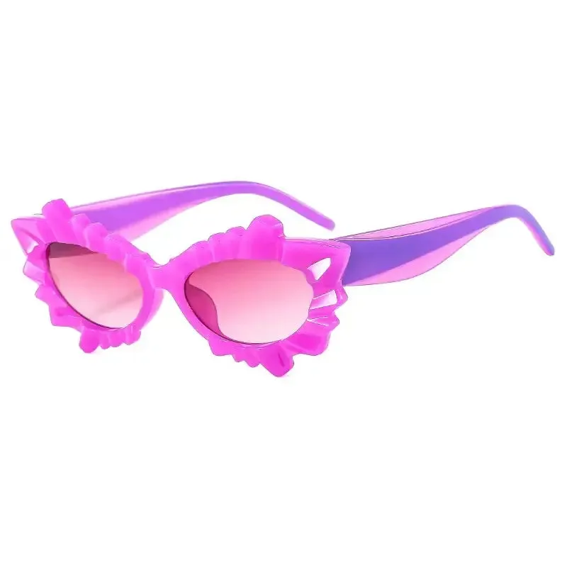 Irregular Eye Gradient Sunglasses