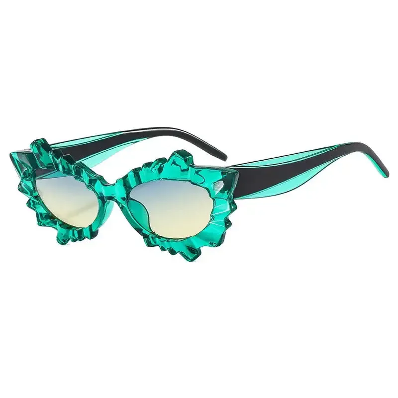Irregular Eye Gradient Sunglasses