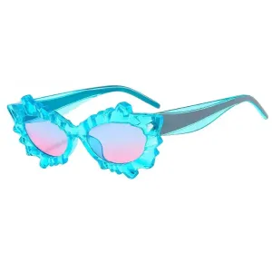 Irregular Eye Gradient Sunglasses