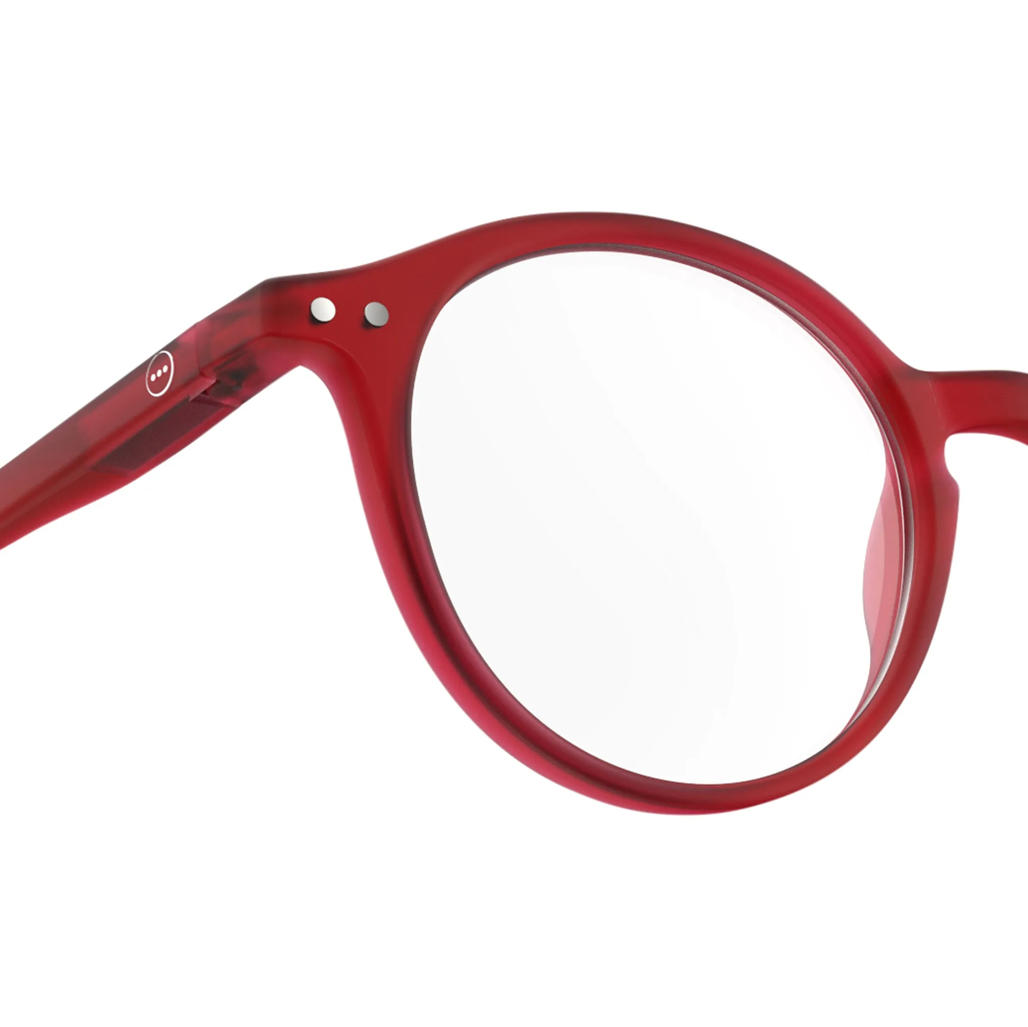 IZIPIZI Round Reading Glasses #D - Red