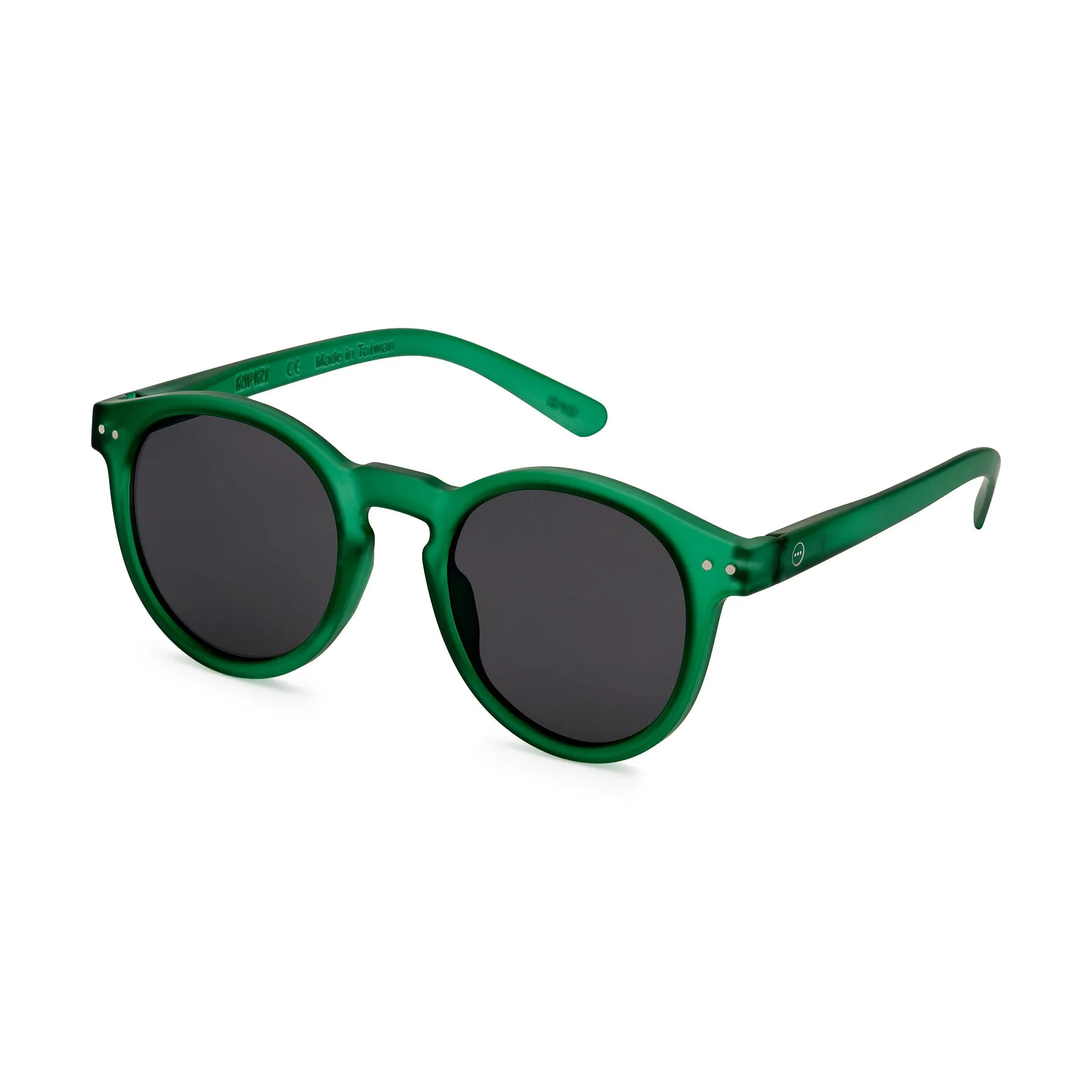 IZIPIZI Round Sunglasses #M - Light Tortoise