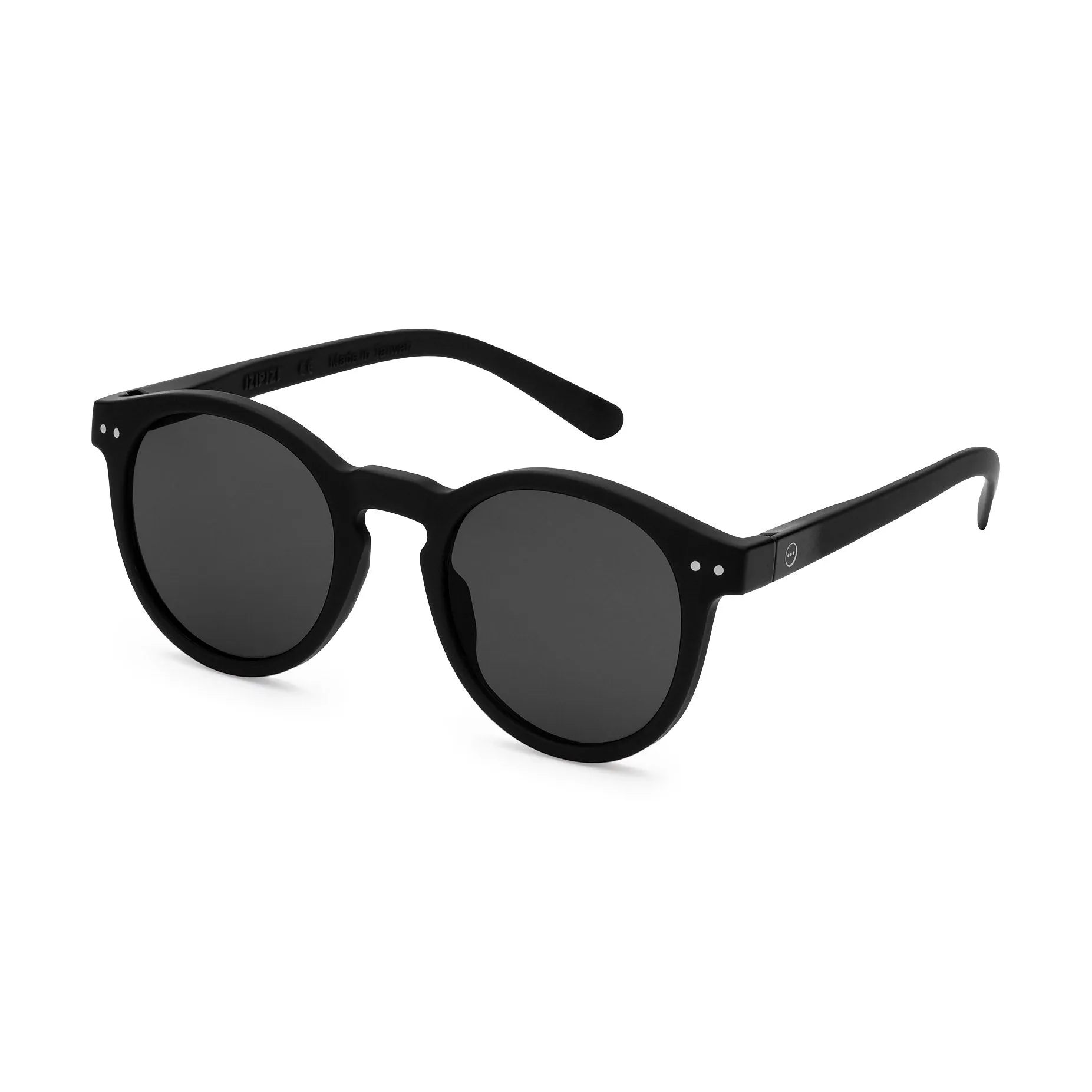 IZIPIZI Round Sunglasses #M - Light Tortoise