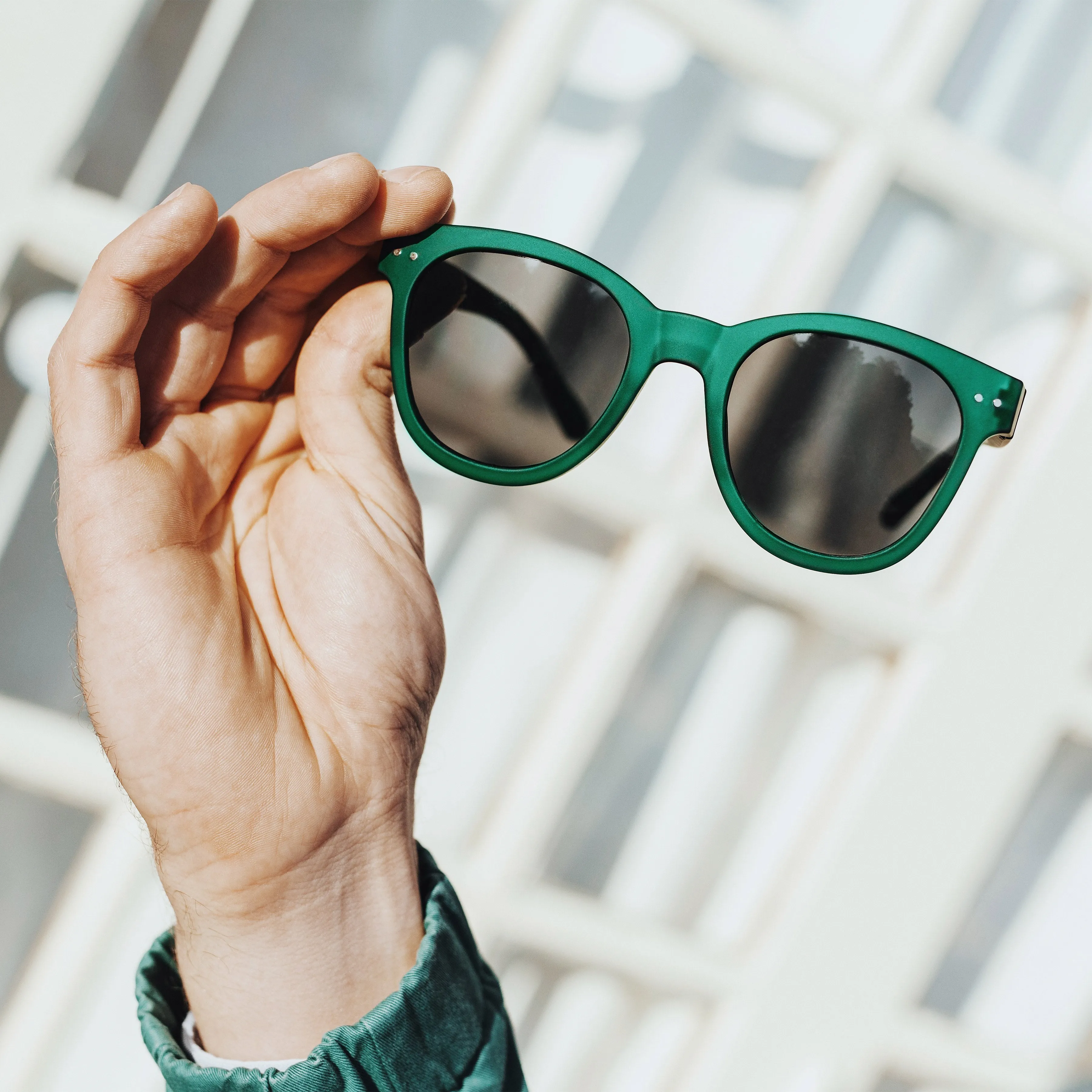 IZIPIZI Round Sunglasses #M - Light Tortoise