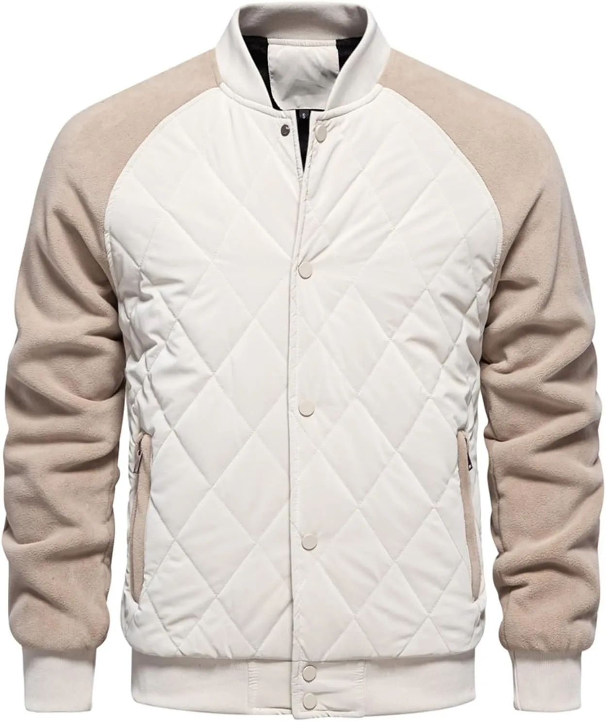 Jacket for Men Lightweight Full Zipper Casual Stylish Comfort Long Sleeve Workout Outdoor Jackets Coat Doorwear