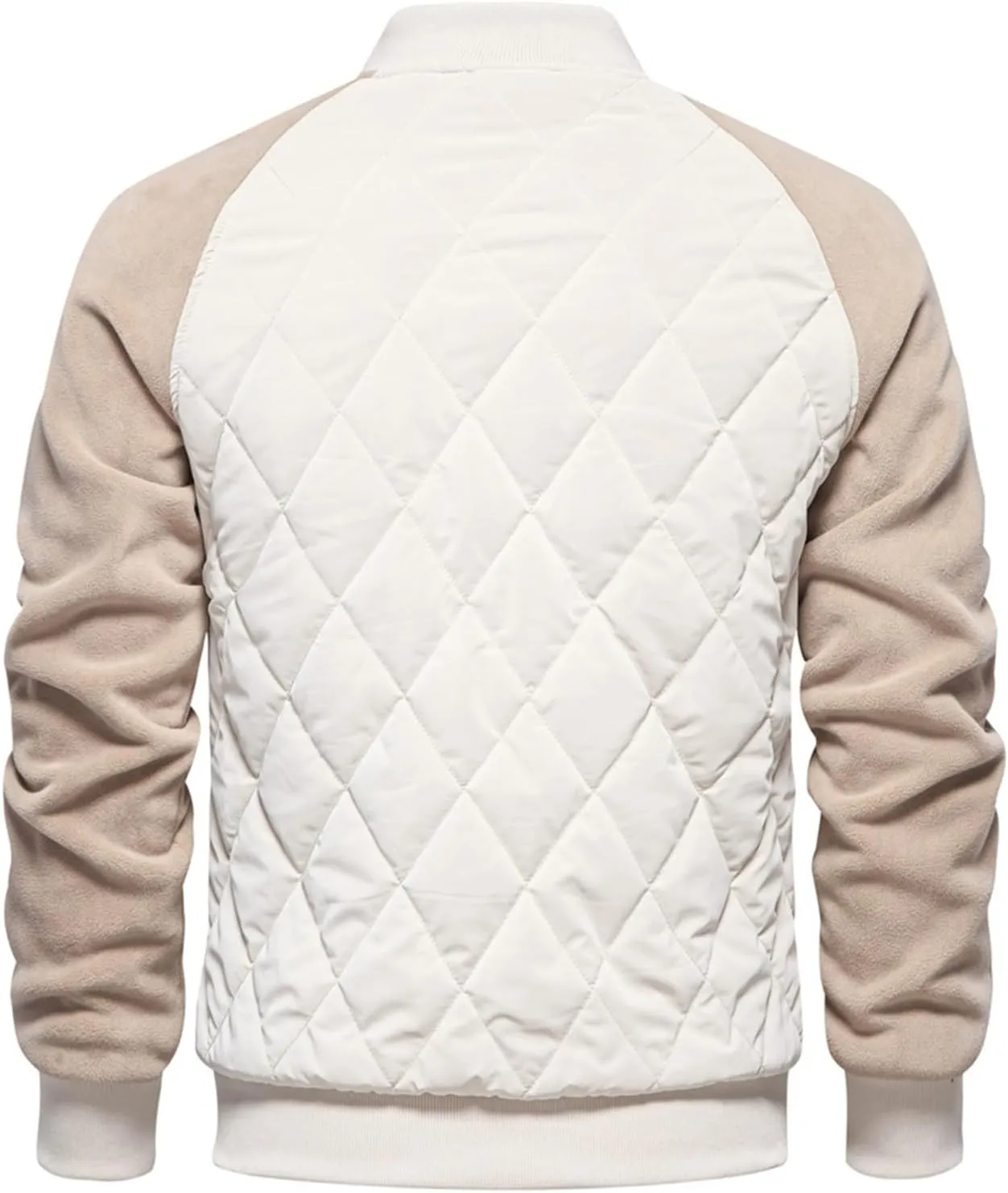 Jacket for Men Lightweight Full Zipper Casual Stylish Comfort Long Sleeve Workout Outdoor Jackets Coat Doorwear