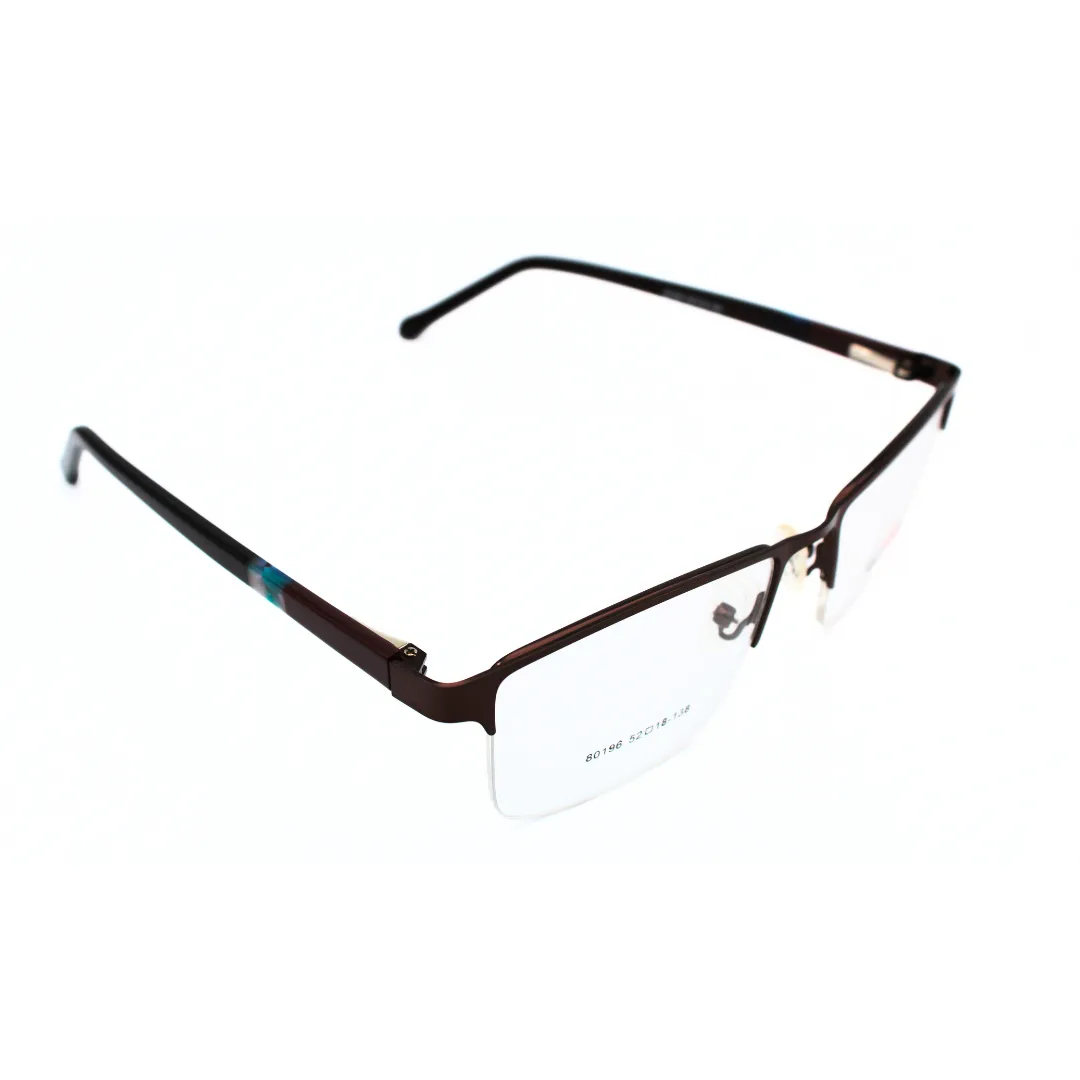 Jubleelens Supra 80196 Brown Eyeglasses A Frame for Every Face Shape