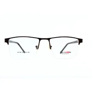 Jubleelens Supra 80196 Brown Eyeglasses A Frame for Every Face Shape
