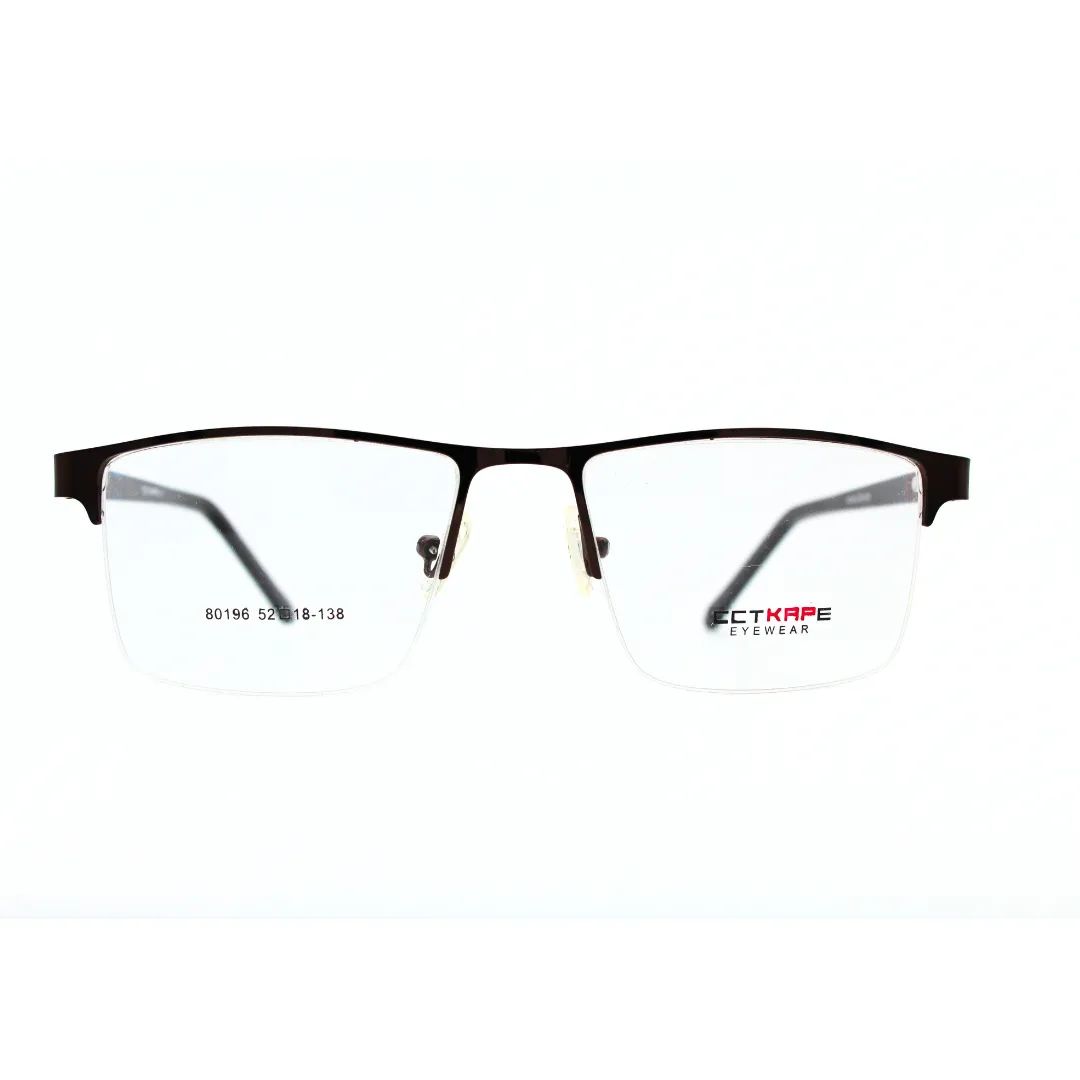Jubleelens Supra 80196 Brown Eyeglasses A Frame for Every Face Shape