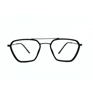 Jubleelens Triangle 23005 Eyeglasses Matt Black Frames for Men and Women