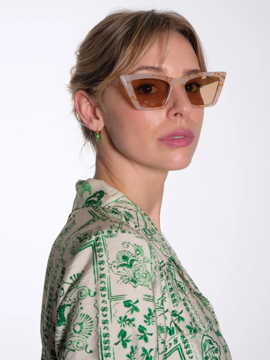 Kaika Sunglasses - Tobacco Brown