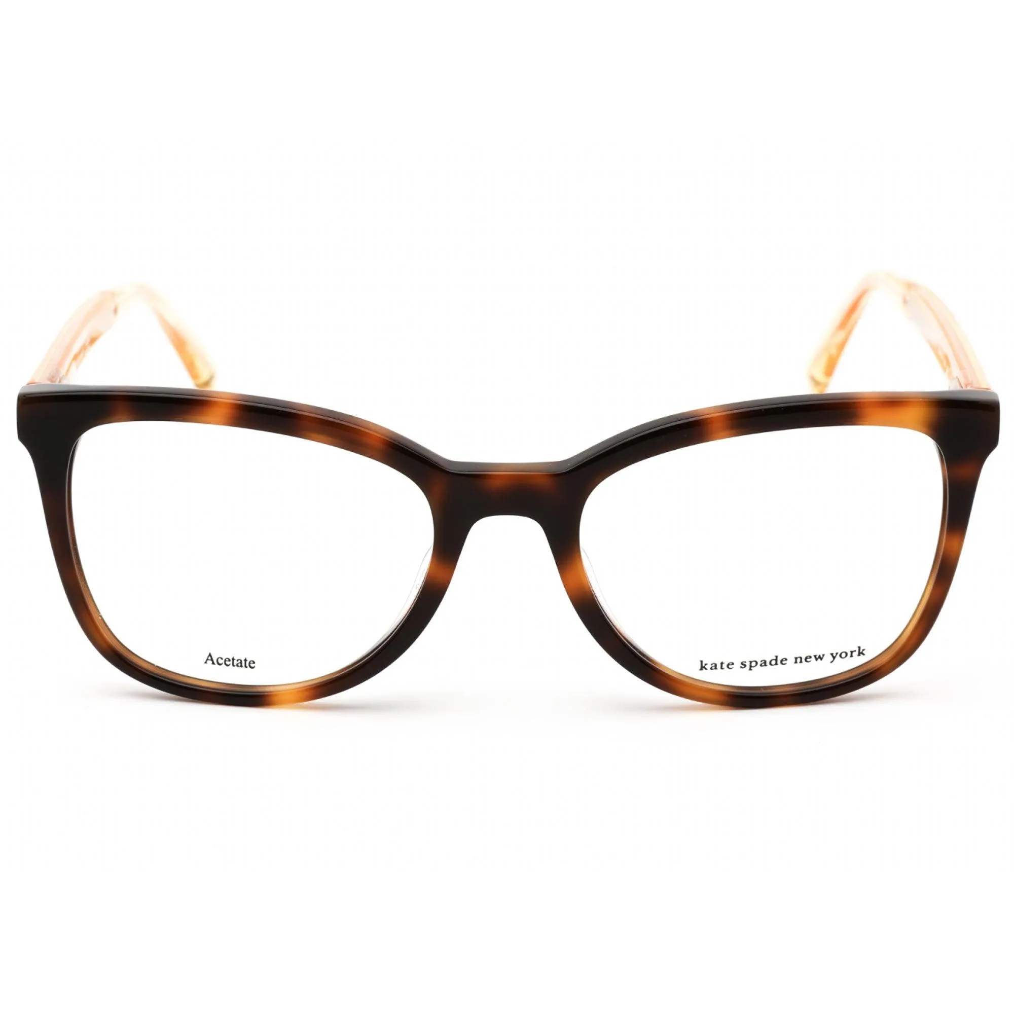 Kate Spade Women's Eyeglasses - Havana/Orange Cat Eye Shaped Frame | Sariyah 0086 00
