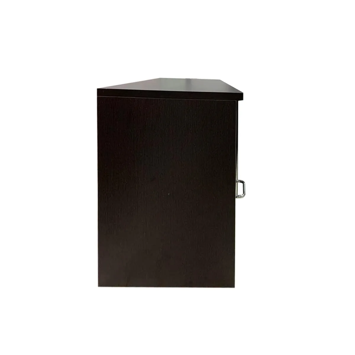 Kawachi Sofa Side Bedside Table, Bed Side Table with Drawer for Home, Bedroom, Living Room Wenge Brown (Engineered Wood)