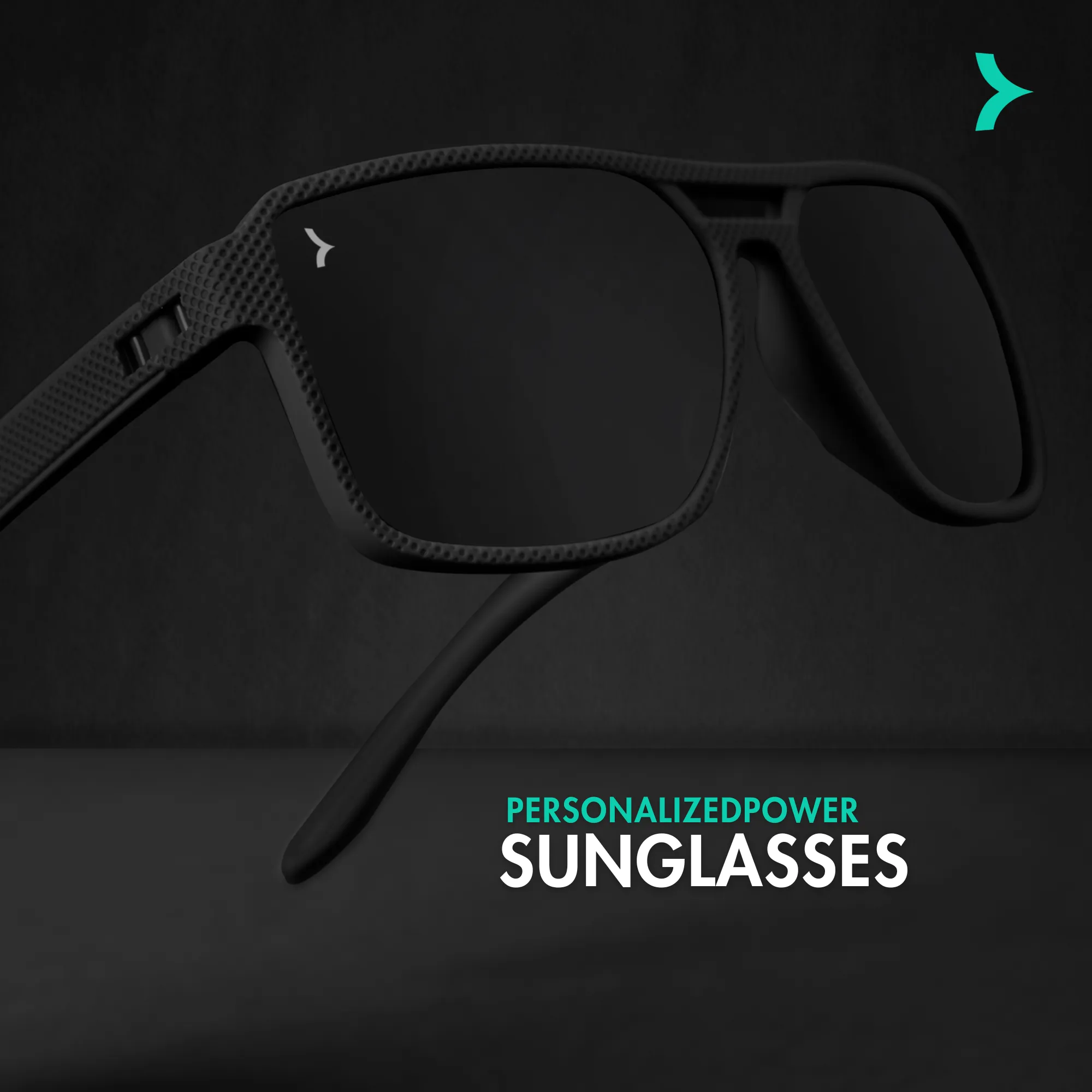 Kaz Black Power Sunglasses