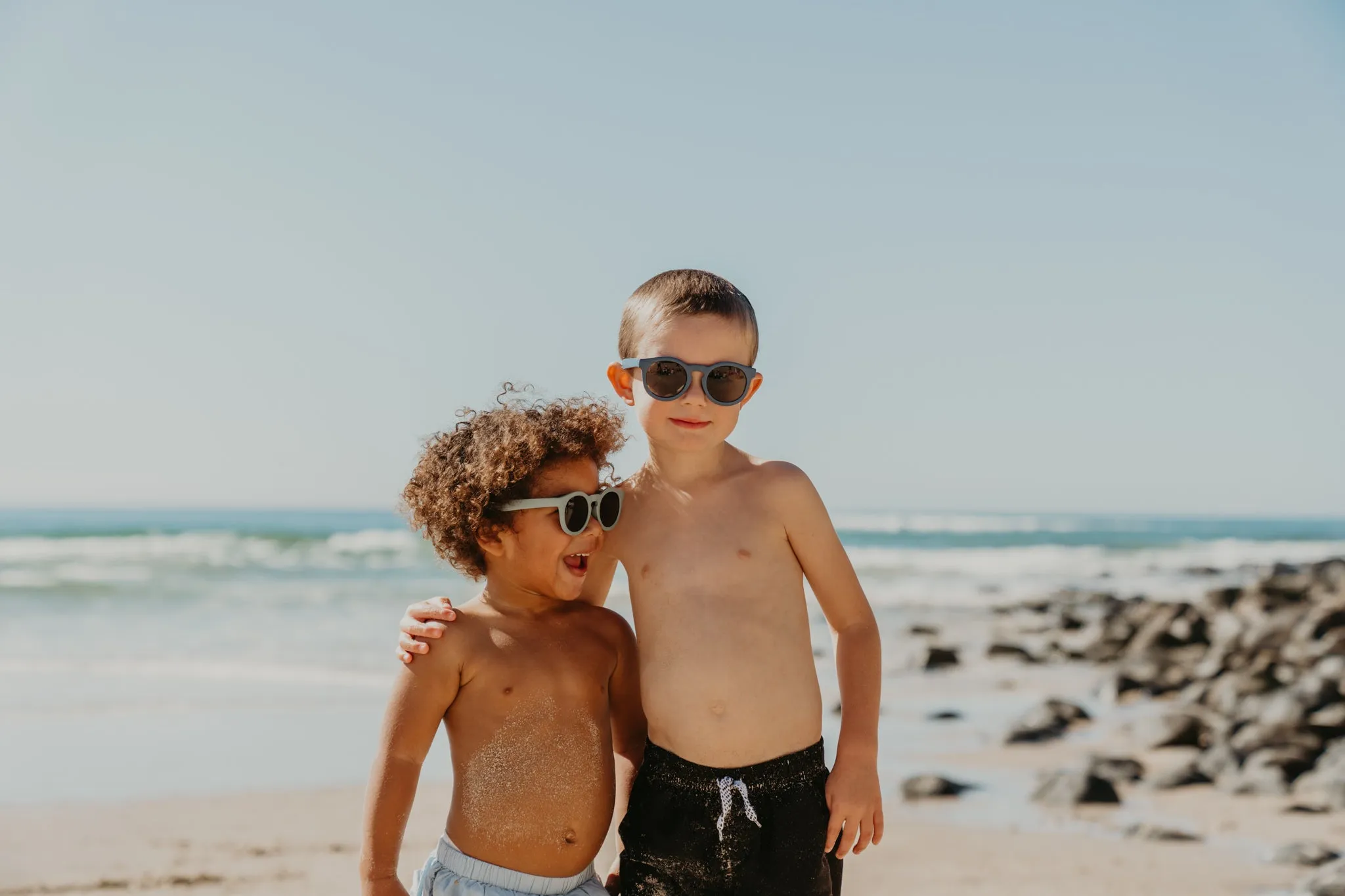Kids Eco Sunglasses - Ocean Dark Blue