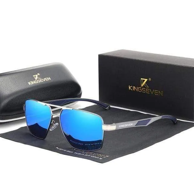 KINGSEVEN Aluminum Sunglasses Polarized Lens Sun glasses Mirror Glasses Oculos de sol | TheKedStore