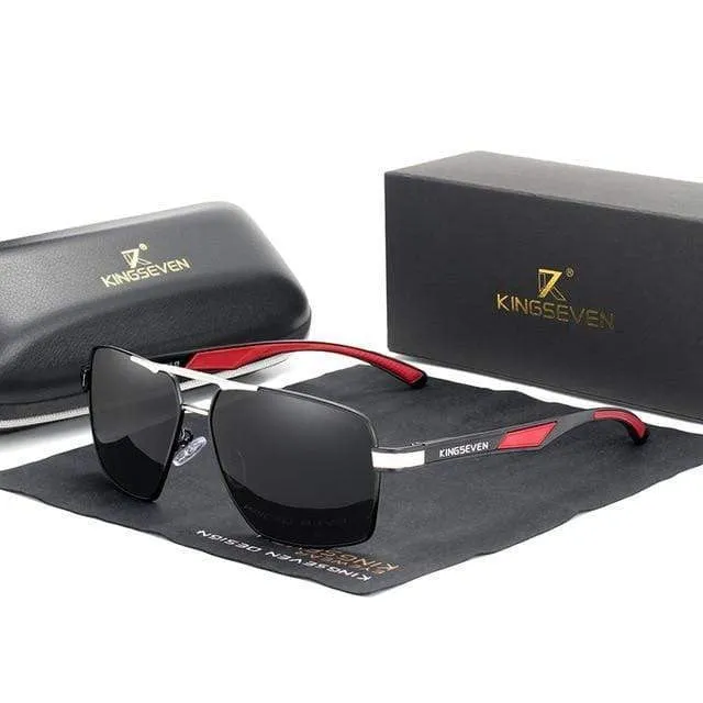 KINGSEVEN Aluminum Sunglasses Polarized Lens Sun glasses Mirror Glasses Oculos de sol | TheKedStore