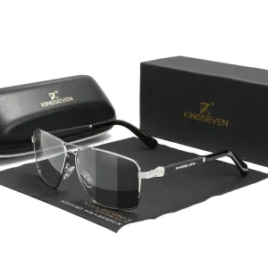 KINGSEVEN New Design Sunglasses Polarized Coating Lens Auto Reset Framework Driving Eyewear For Men/Women