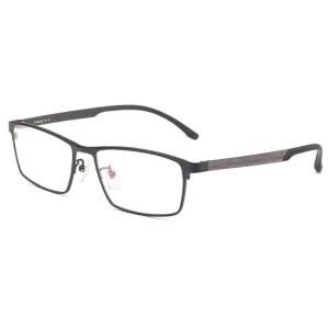 Kocolior Men's Full Rim Square Titanium Eyeglasses T0111
