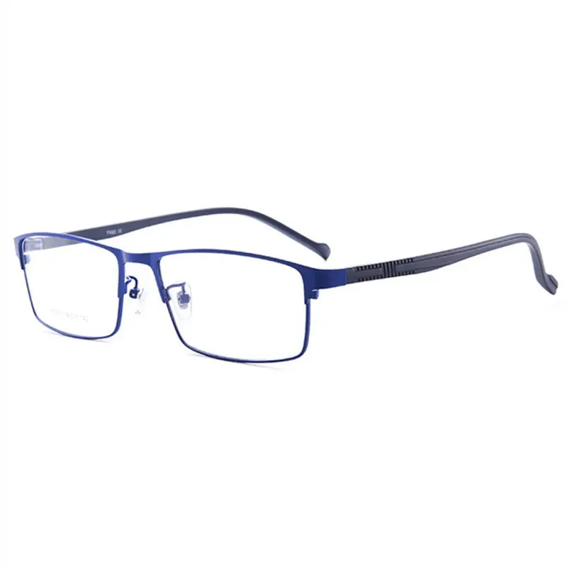 Kocolior Unisex Full Rim Square Alloy Hyperopic Reading Glasses 8825