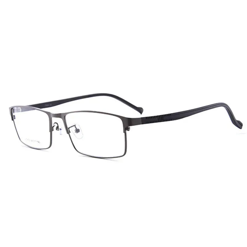 Kocolior Unisex Full Rim Square Alloy Hyperopic Reading Glasses 8825