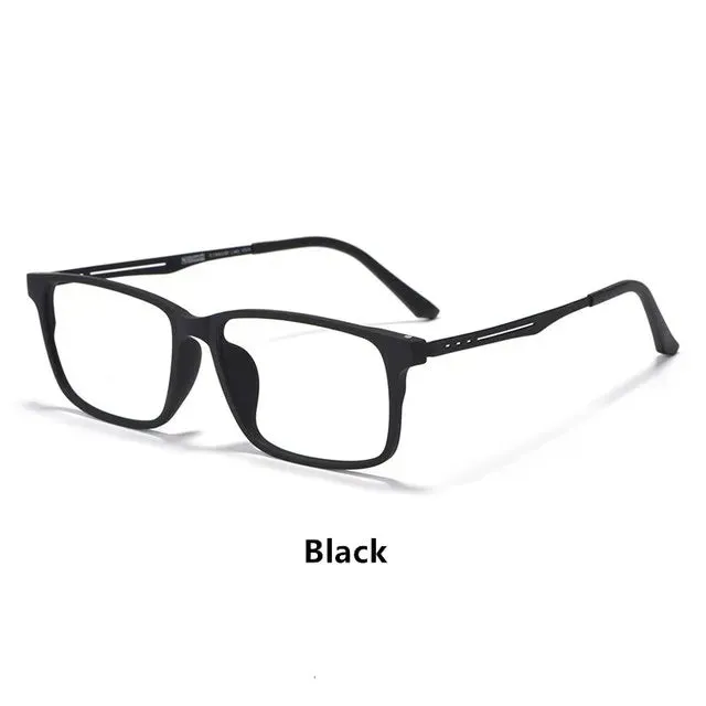 Kocolior Unisex Full Rim Square Titanium Eyeglasses 5638