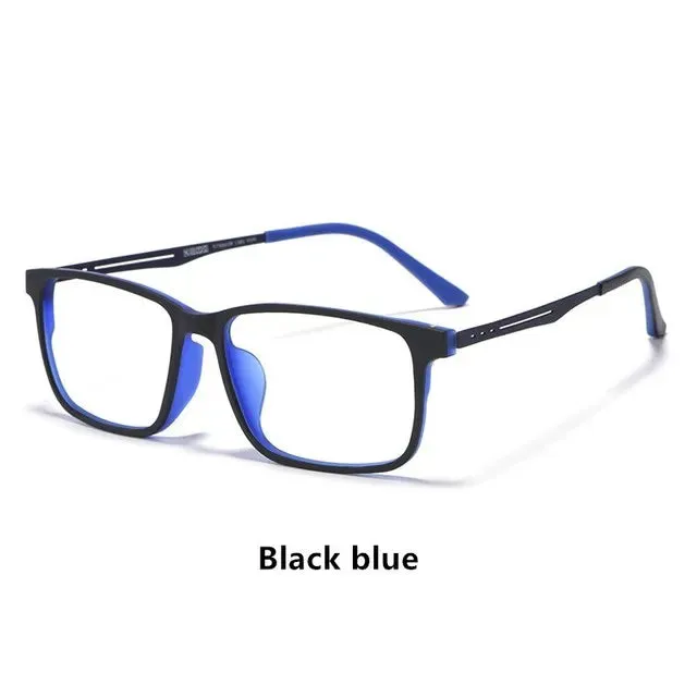 Kocolior Unisex Full Rim Square Titanium Eyeglasses 5638