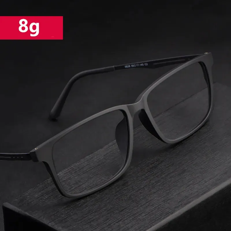 Kocolior Unisex Full Rim Square Titanium Eyeglasses 5638