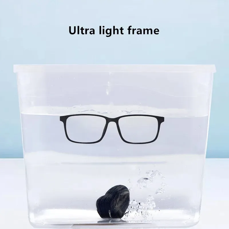 Kocolior Unisex Full Rim Square Titanium Eyeglasses 5638
