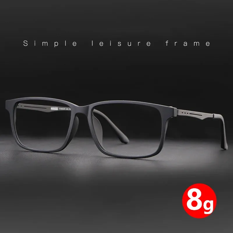Kocolior Unisex Full Rim Square Titanium Eyeglasses 5638