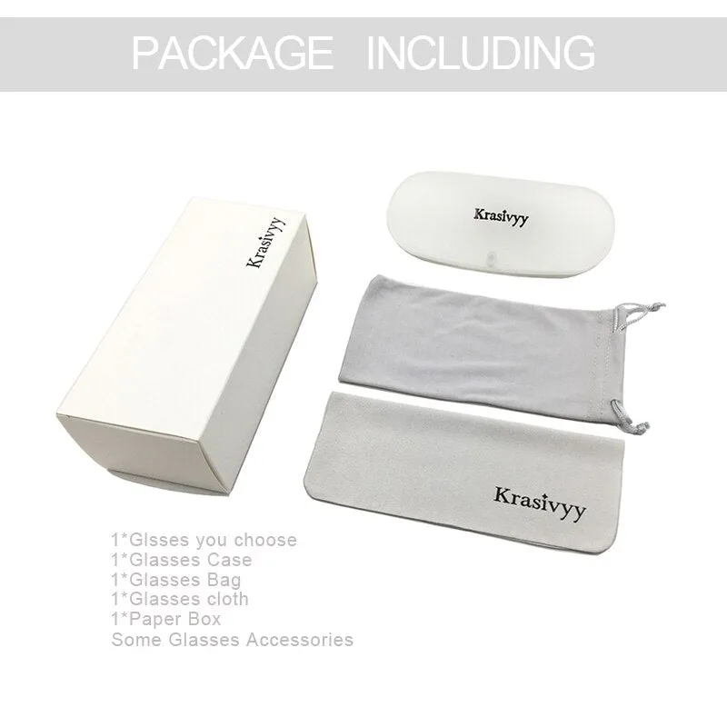 Krasivyy Unisex Rimless Square Titanium Screwless Eyeglasses Kr16028