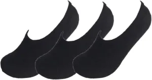 Ladies Girls Invisible No Show Trainer Liner Anti Slip Socks Footsies Ballerina(6 Pairs Black)