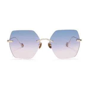 Laguna in Blue Pink Gradient