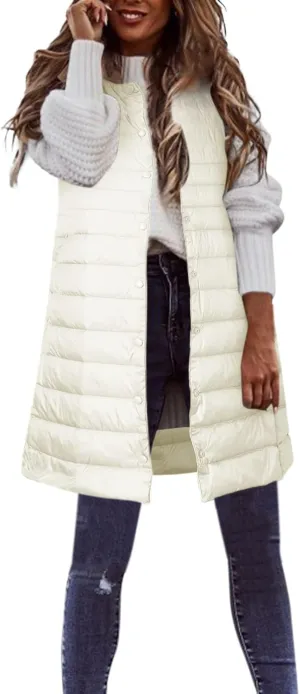 LCMTWX Red Puffer Vest Coat Vest With Hood Sleeveless Warm Down Coat With Pockets Quilted Vest Down Full-Zip Hooded Black