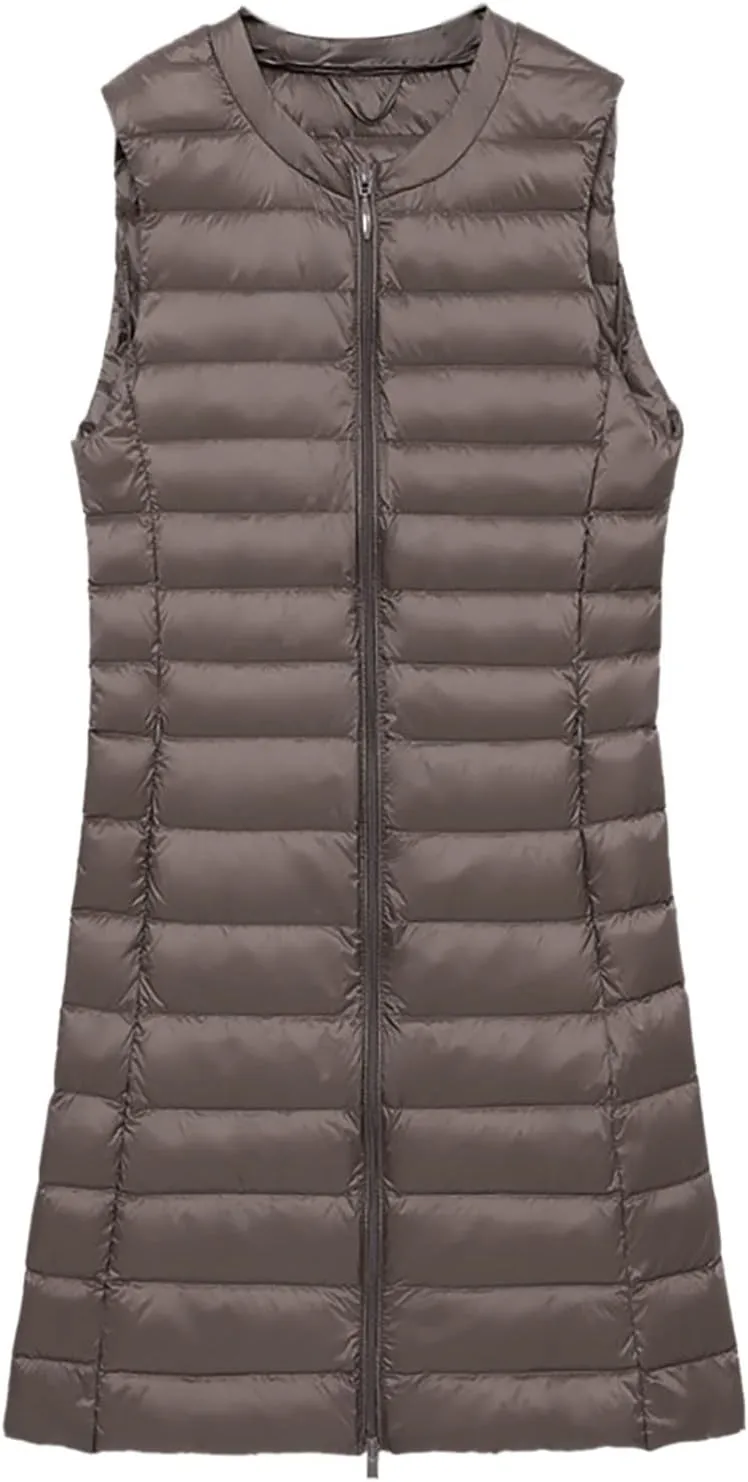 LCMTWX Red Puffer Vest Coat Vest With Hood Sleeveless Warm Down Coat With Pockets Quilted Vest Down Full-Zip Hooded Black