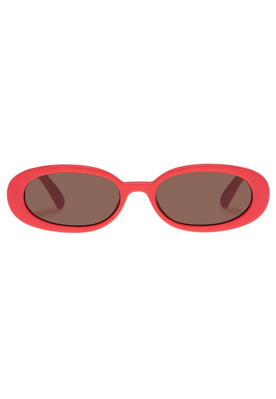 Le Specs Outta Love Electric Orange