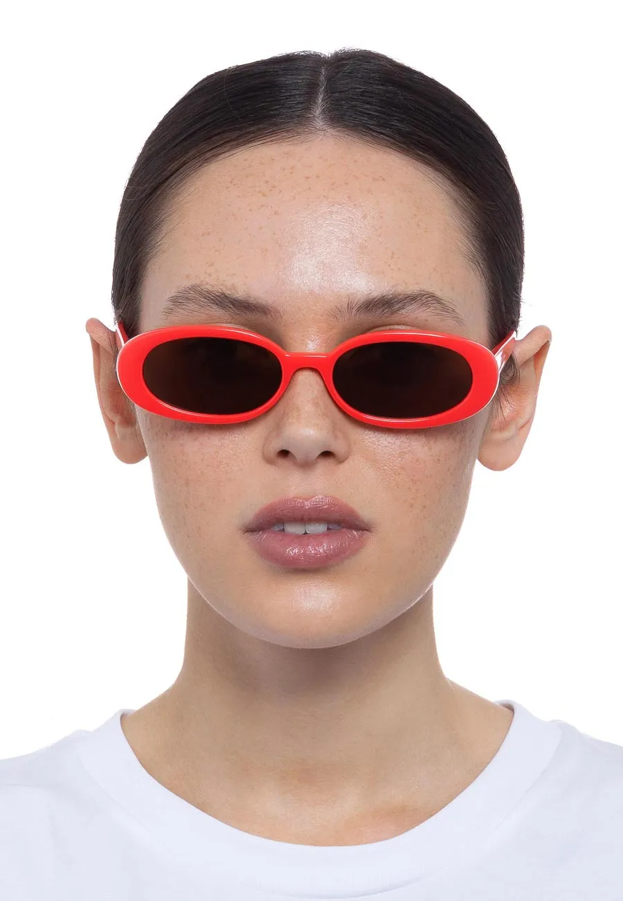 Le Specs Outta Love Electric Orange