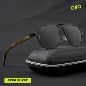 Legend Wood Black Power Sunglasses