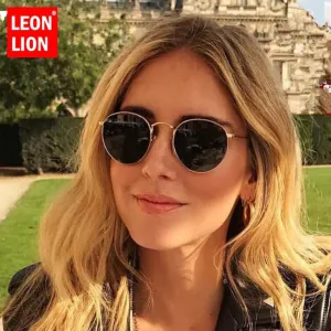 LEONLION Round Sunglasses