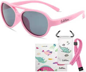 Liddlme Polarized Baby Sunglasses with Strap