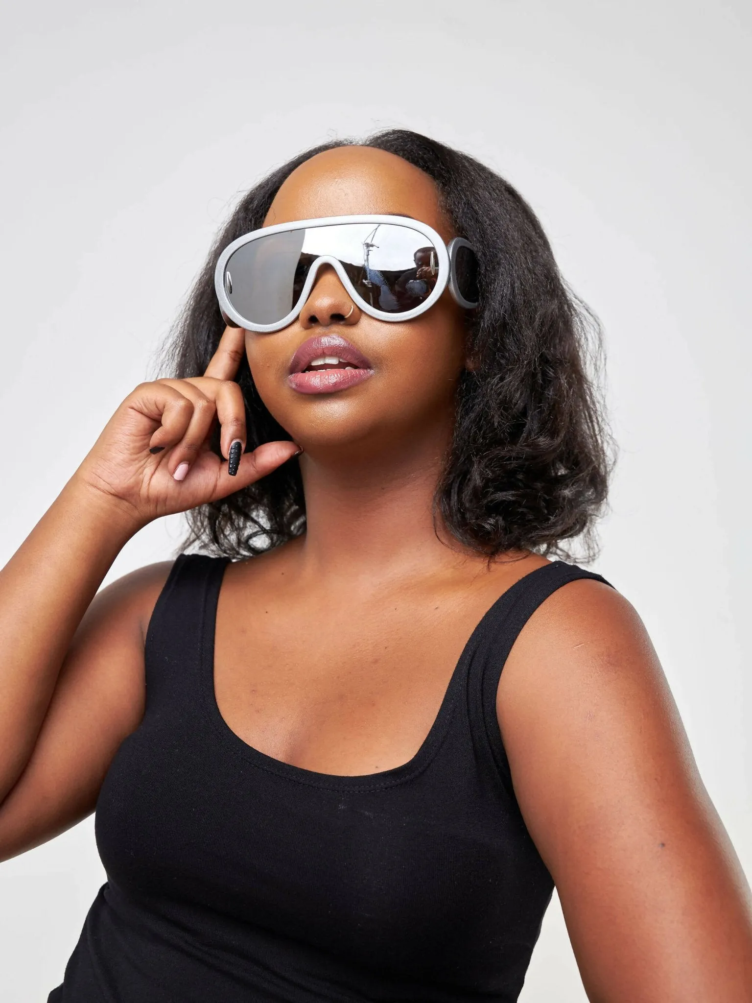 Loewe Sunnies - Silver Grey
