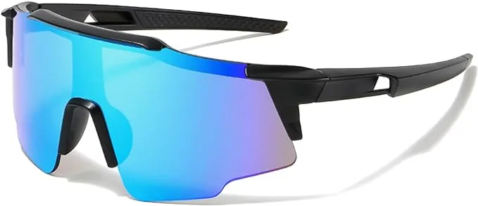 LOJUDI Sports Kids Sunglasses Boys Girls - Cycling Childrens Sunglasses for UV400 Protection