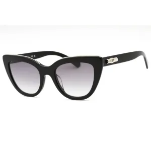 Longchamp Women's Sunglasses - Black Plastic Cat Eye Full Rim Shape Frame | LO686S 001